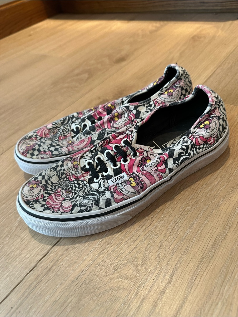Rare Vans x Disney Alice in Wonderland Cheshire Cat Era Shoes